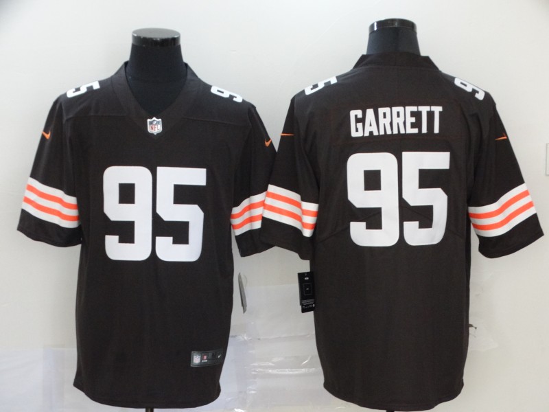 Men Cleveland Browns #95 Garrett brown Nike Vapor Untouchable Stitched Limited NFL Jerseys->milwaukee brewers->MLB Jersey